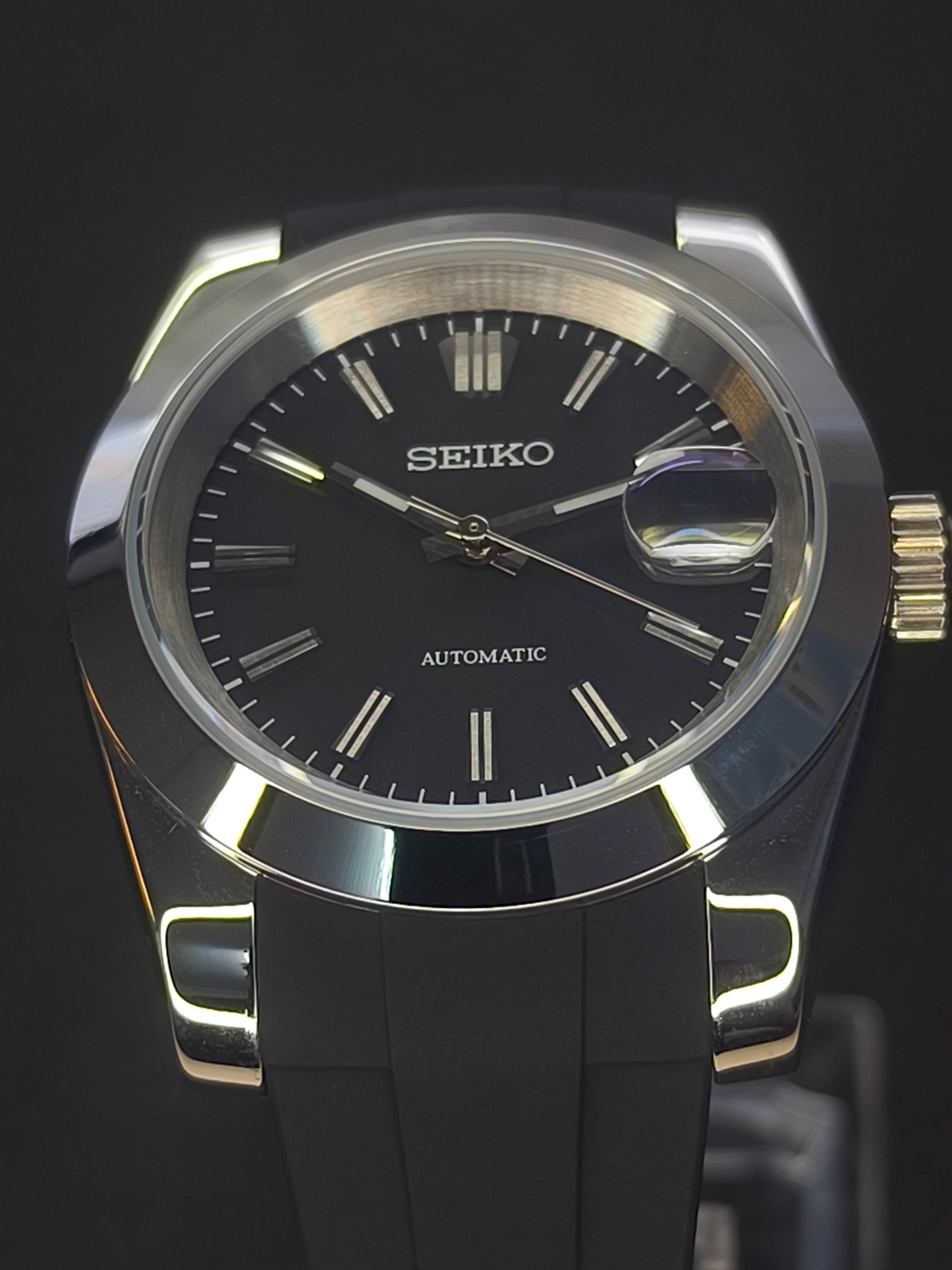 Seikojust Black Silicone